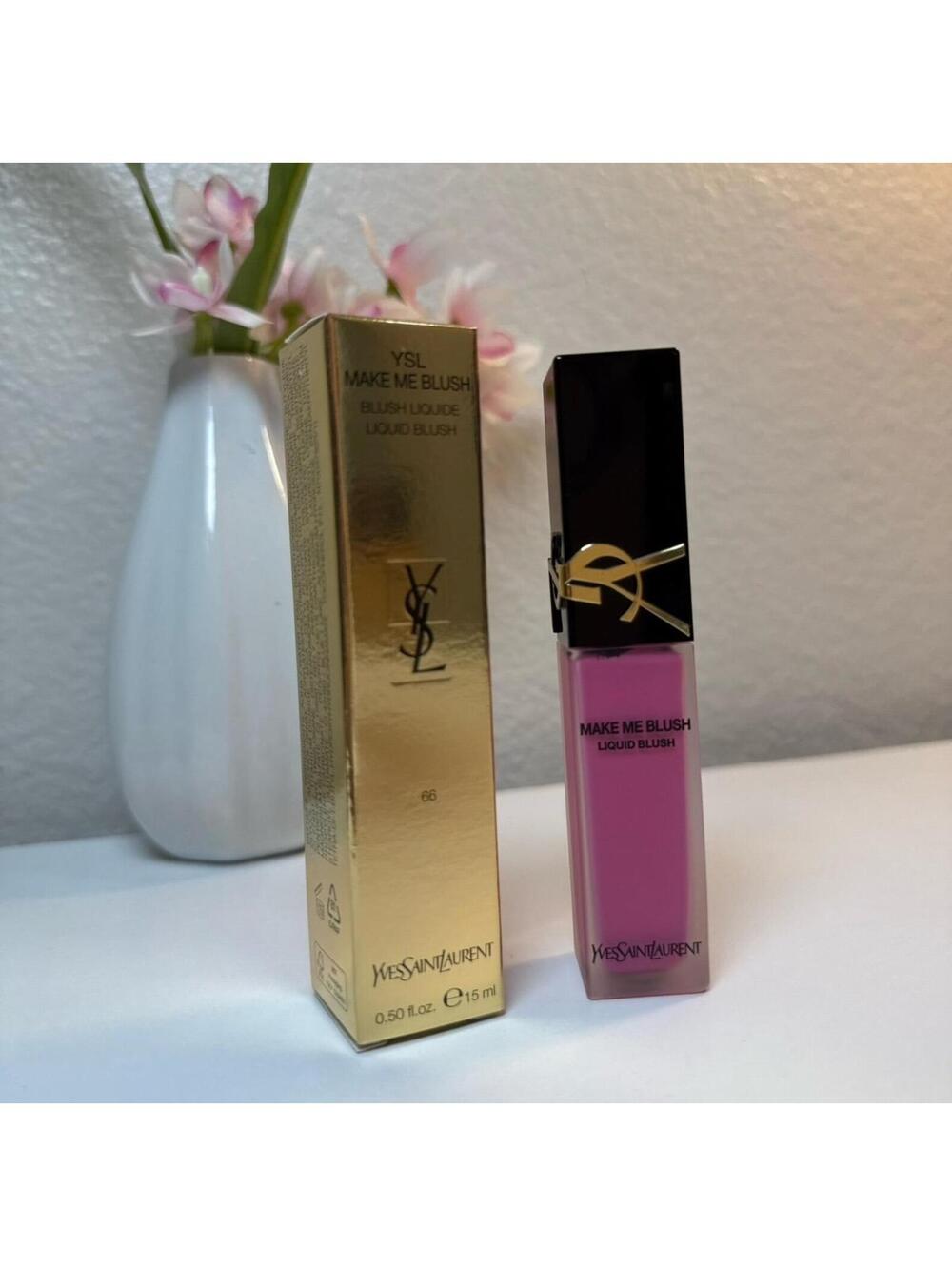 NIB YSL Make Me Blush Blurring Liquid Blush 66